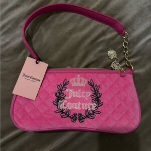 Juicy Couture Pink Quilted Women's Bag